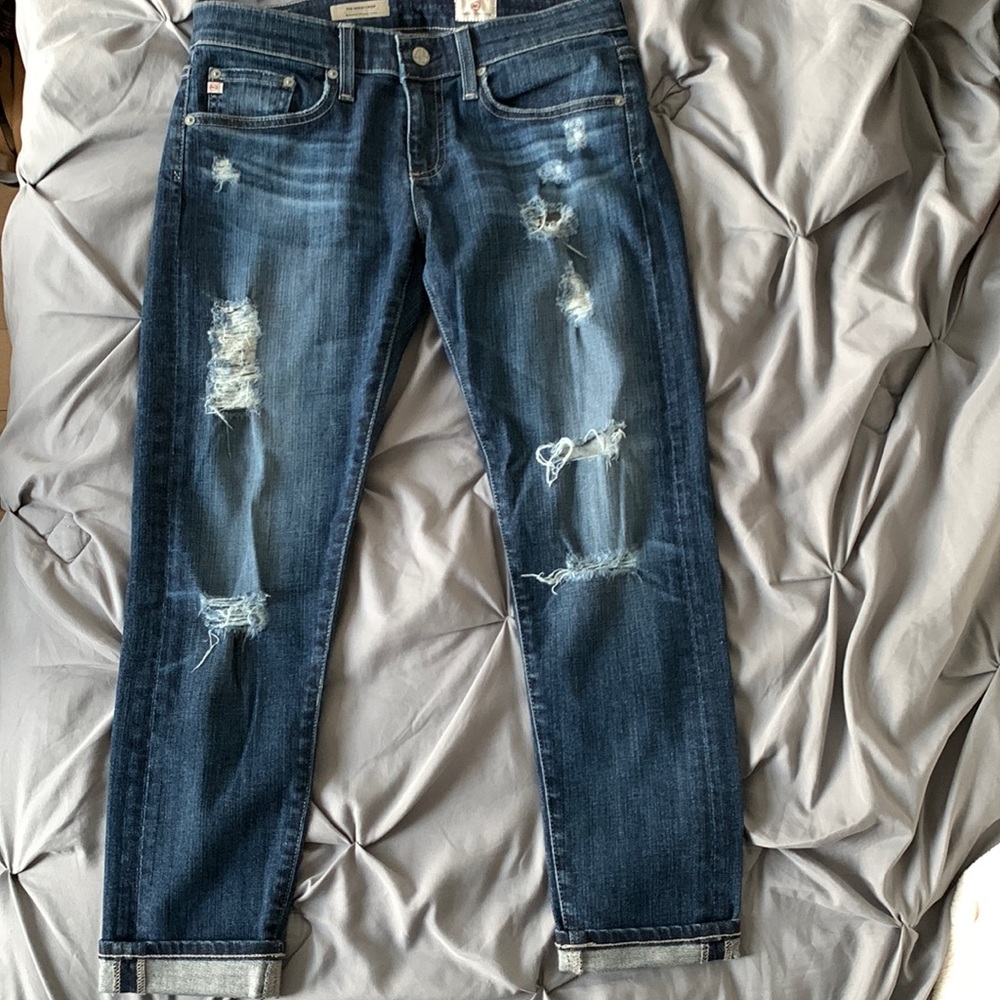 AG Ripped/distressed jeans